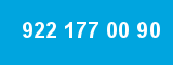 922 177 00 90 922 177 00 90
